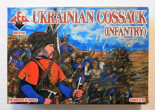 Red Box - Ukrainian Cossack(Infantry)16 Cent.Set3