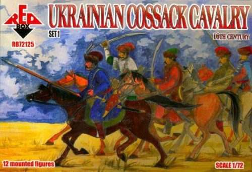 Red Box - Ukrainian Cossack cavalry,16th century, set 1