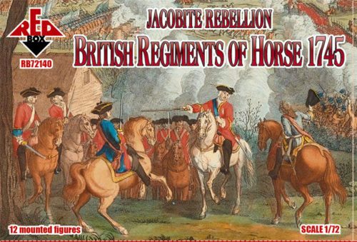 Red Box - Jacobite Rebellion. British Regiments of Horse 1745
