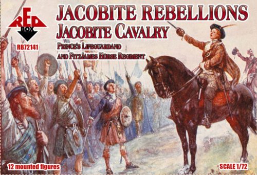 Red Box - Jacobite Rebellion.Jacobite Cavalry.Prince Lifeguard a.FitzJames Horse Regiment