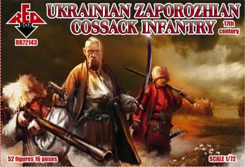 Red Box - Ukrainian Zaporozhian Cossacks infantry, 17th century