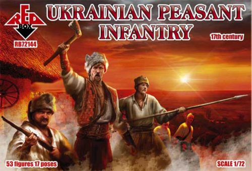 Red Box - Ukrainian Peasant infantry, 17th century