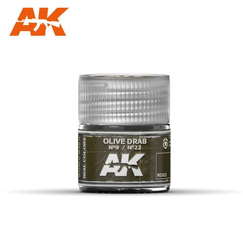 AK Interactive - Olive Drab Nº9/Nº22 10Ml