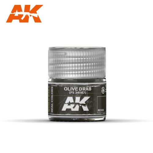 AK Interactive - Olive Drab Fs 34087   10Ml