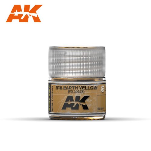 AK Interactive - Nº6 Earth Yellow Fs 30257 10Ml