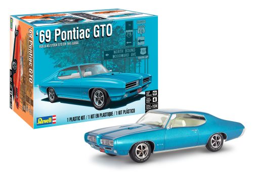 revell - 69 Pontiac GTO The Judge 2N1