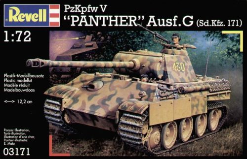Revell - PzKpfw V. Panther Ausf.G (Sd.Kfz.171) 1:72 (3171)