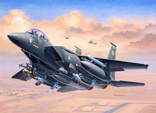 Revell - F-15E Strike Eagle & Bombs 1:144 (3972)
