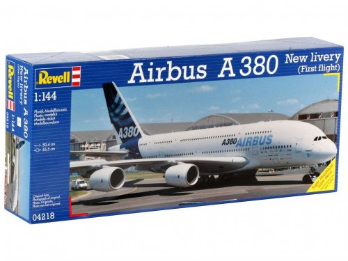Revell - Airbus A380 New livery (First Flight) 1:144 (4218)
