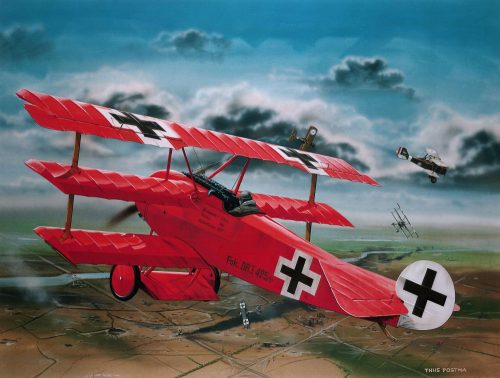 Revell - Fokker Dr.1 Manfred Von Richthofen 1:28 (4744)