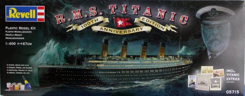 Revell - Gift Set - R.M.S. Titanic - 100th Anniversary Edition 1:400 (5715)