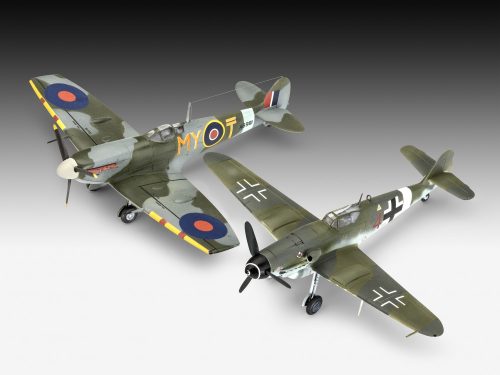 Revell Modell szett Combat Set Bf109G-10 & Spitfire Mk.V 1:72