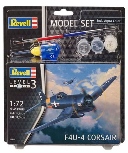 Revell - Model Set F4U-4 Corsair 1:72 (63955)