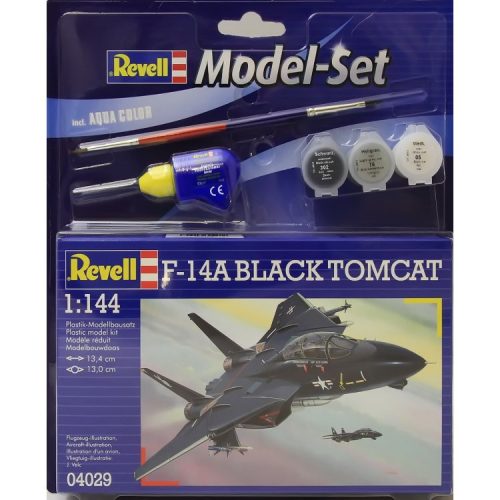 Revell - Model Set - F-14A Black Tomcat 1:144 (64029)