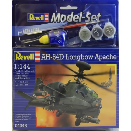 Revell - Model Set - AH-64D Longbow Apache 1:144 (64046)
