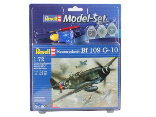 Revell - Model Set - Messerschmitt Bf 109 G-10 1:72 (64160)