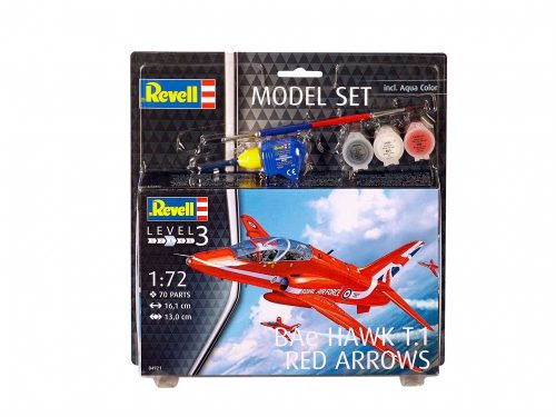Revell - Modell Set - Bae Hawk T-1 Red Arrows 1:72 (64921)