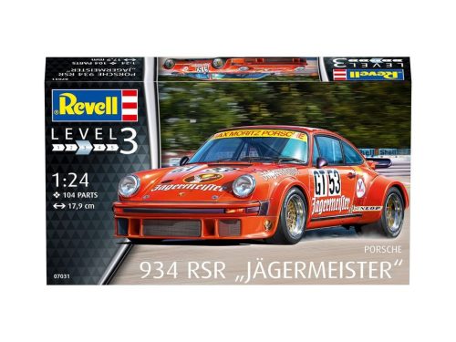 Revell - Porsche 934 RSR Jagermeister 1:24 (7031)