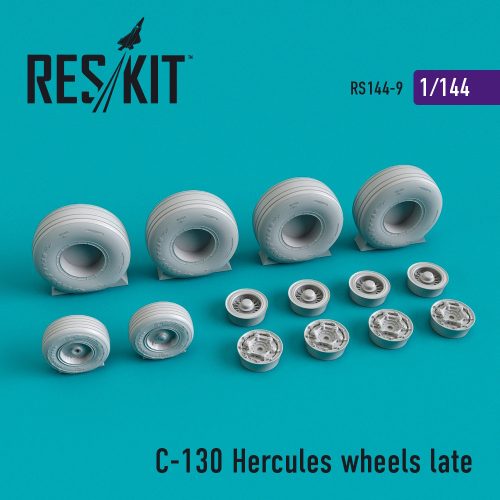Reskit - C-130 "Hercules" wheels set late version (1/144)