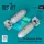 Reskit - AN-M58 bombs (500 lbs) for all USAF & RAF of WW2 & Korean War (2 pcs) (3D Printed)