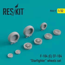 Reskit - F-104E/CF-104 Starfighter wheels set