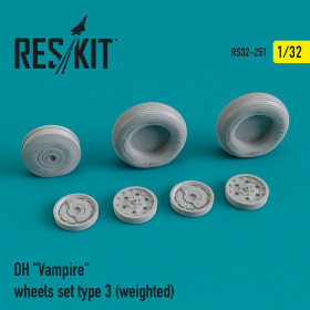 Reskit - DH "Vampire" wheels set type 3 (weighted) (1/32)