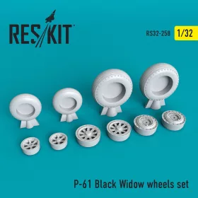 Reskit - P-61 Black Widow wheels set