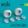 Reskit - Hawker Tempest/Typhoon wheels set type 2 (weighted)