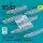 Reskit - Pylons for NAVY A-7  Corsair II  with MAU-11 Bomb Racks (3D Printed) (1/32)