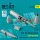 Reskit - SUU-16A 20mm gun pod (open gun bay) wings mounting for F-4 "Phantom II" (C,D)  (1 pcs) (3D Printed)