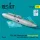 Reskit - SUU-16A 20mm gun pod (close gun bay) with centerline pylon for F-4 "Phantom II" (C,D) (1 pcs) (3D Pr
