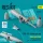 Reskit - SUU-16A 20mm gun pod (open gun bay) with centerline pylon for "F-4 "Phantom II" (C,D)  (1 pcs) (3D P