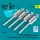 Reskit - AIM-2000 IRIS-T missiles (4 pcs) (F-4 Eurofighter Typhoon F-16 F/A-18 Tornado Gripen) (3D Printed)