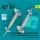 Reskit - GBU-10 Paveway I laser guided bombs with BSU-37/B fin and BSU-3A/B wing (slow speed) (2 pcs) (F-4D/E F-111 A-6A A-7E) (3D Printed)