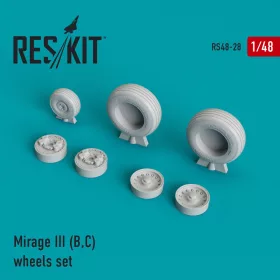 Reskit - Mirage III (B,C) wheels set