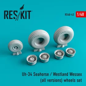   Reskit - Uh-34 Seahorse/Westland Wessex (all versions) wheels set