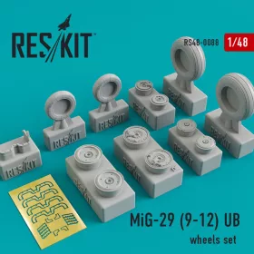 Reskit - MiG-29 (9-12, UB) wheels set