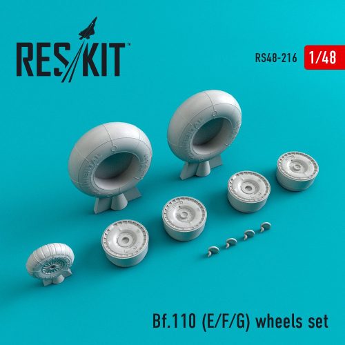 Reskit - Bf.110 (E,F,G)  wheels set (1/48)
