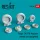 Reskit - Fouga CM.170 Magister wheels set (weighted)