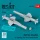 Reskit - Red Top missiles (2pcs) (EE Lightning, Sea Vixen, Hawker Hunter) (3D Printed) (1/48)