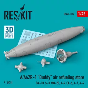   Reskit - A/A42R-1 Buddy air refueling store (1 pcs) (F/A-18 S-3 MQ-25 A-6 EA-6 A-7 A-4) (3D Printed)