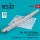 Reskit - AN / ALQ-101 ECM pod (long length version) (F-4, Jaguar, A-7, F-5, F-111, Buccaneer, Vulcan) (3D Printed)