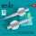 Reskit - AGM-12C Bullpup B missiles (2 pcs) (A-4  A-5  A-6  A-7  F-4  F-8  F-100  F-105  P-3 Orion  Sea Vixen