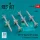 Reskit - AIM-7E Sparrow III missiles (4 pcs) (F-4 Phantom II, F3H Demon) (3D Printed)