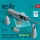 Reskit - SUU-16A 20mm gun pod (open gun bay) wings mounting for F-4 "Phantom II" (C,D)  (1 pcs) (3D Printed)