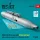 Reskit - SUU-16A 20mm gun pod (close gun bay) with centerline pylon for F-4 Phantom II (C,D) (1 pcs) (3D Prin