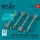 Reskit - AIM-9E "Sidewinder" missiles (4 pcs) (A-4, A-6, A-7, F-4, F-8, F-100, F-104, F-105,  Mirage III) (3D