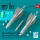 Reskit - AGM-62 Walleye II missiles (2 pcs) with AN/AWG-16 data link pod (1 pcs) (A-4, A-6, A-7, F-4, F/A-18) (3D Printed)