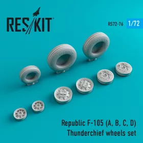 Reskit - F-105 (A,B,C,D) Thunderchief wheels set