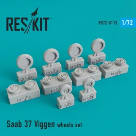 Reskit - Saab 37 Viggen wheels set